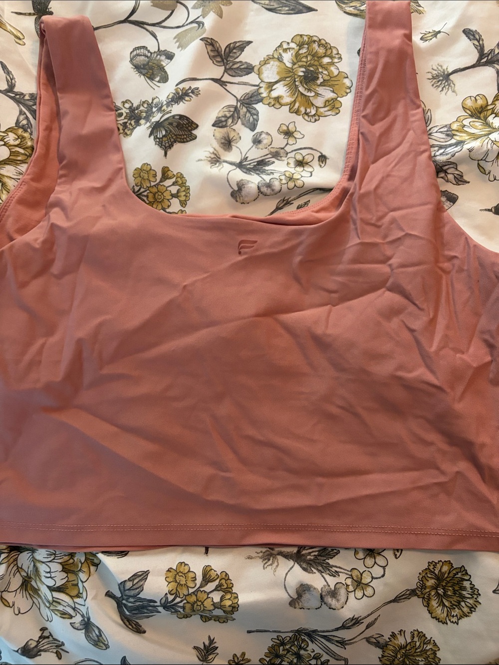 Fabletics bra - Dusty Rose no size fits like a large - Picture 2 of 2